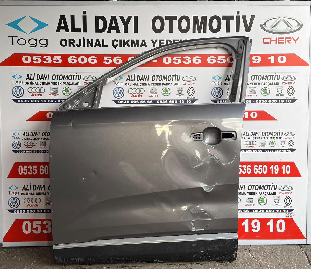 Togg T10x Sol Ön Kapı Kula Gri C1-b0301900023-a