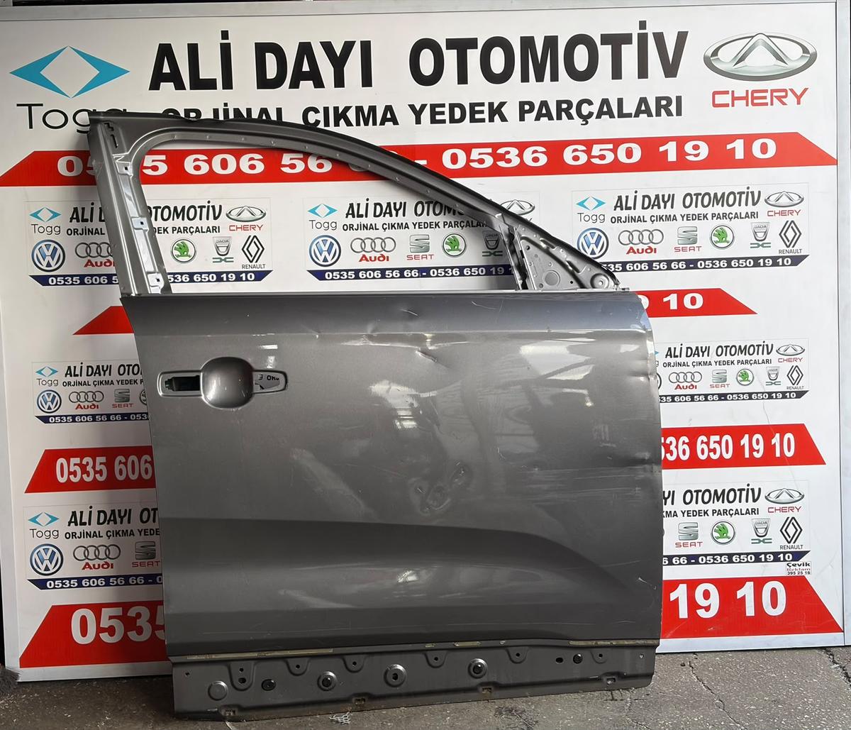 Togg T10x Sağ Ön Kapı Kula Gri C1-b0301300024-a