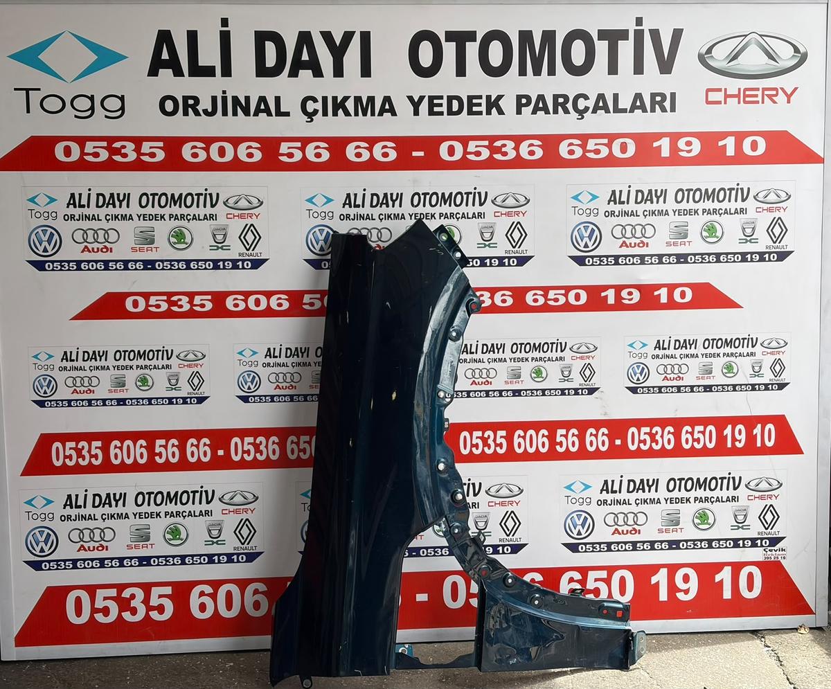 Togg T10x Sağ Ön Çamurluk Gemlik Mavi C180304900002a