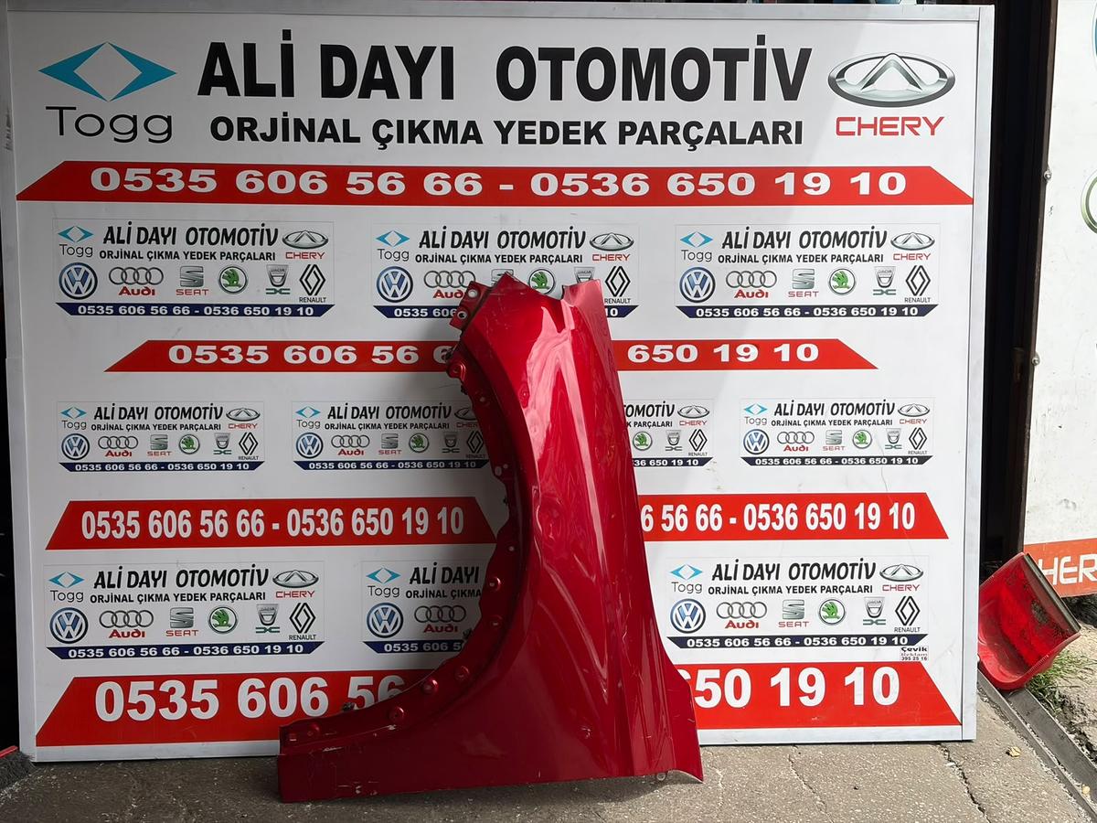 Togg T10x Sol Ön Çamurluk Anadolu Kırmızı 2082311042